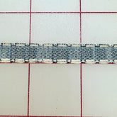 Non-Metallic Trim - Blue with White-Stitched Edges 1/2-inch Close-Out